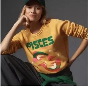 Yellow Pisces Sweatshirt